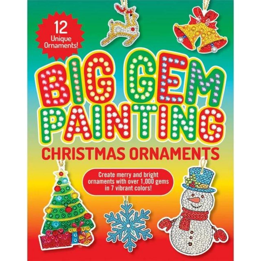 Big Gem Painting Christmas Ornament Kit – Play Quietly