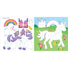 Load image into Gallery viewer, My First Color by Sticker- Unicorns &amp; More
