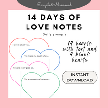 Load image into Gallery viewer, 14 Days of Love Notes
