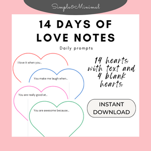 14 Days of Love Notes