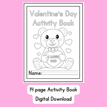 Load image into Gallery viewer, Valentine&#39;s Day Activity Book
