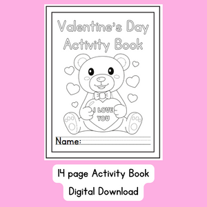 Valentine's Day Activity Book