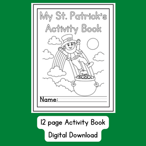 St. Patrick's Day Activity Book