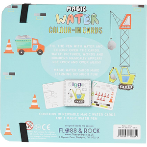 Construction Magic Water Cards