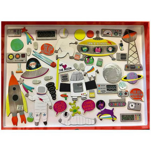 Outer Space Magnetic Scenes