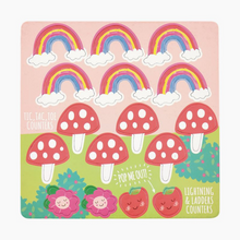 Load image into Gallery viewer, Rainbow Fairy Magnetic Fun &amp; Games Tin
