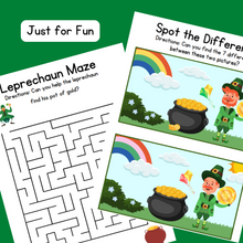 Load image into Gallery viewer, St. Patrick&#39;s Day Activity Book
